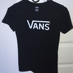 black vans t shirt